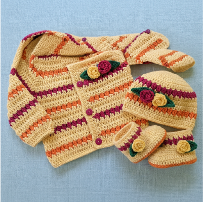Colorful crochet creations