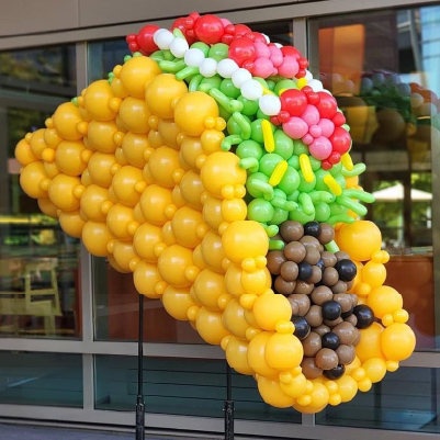 Stunning event balloon art