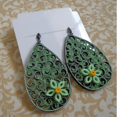 Quilling wearables